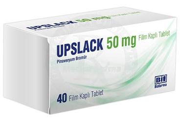UPSLACK 50 mg film kaplı tablet (40 tablet) kutu görseli