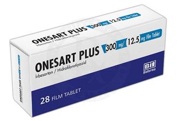 ONESART PLUS 300 mg/12.5 mg 28 film tablet kutu görseli