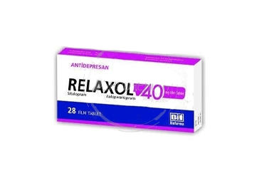 RELAXOL 40 mg 28 film tablet kutu görseli