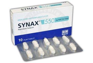 SYNAX FORTE 550 mg 10 film tablet kutu görseli