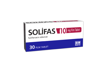 SOLIFAS 10 mg 30 film tablet kutu görseli