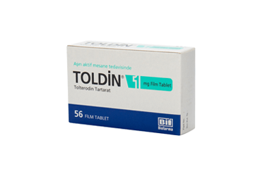 TOLDIN 1 mg 56 film tablet kutu görseli