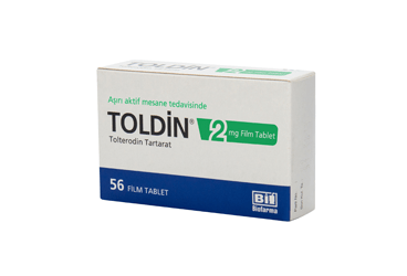 TOLDIN 2 mg 56 film tablet kutu görseli