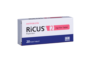 RICUS 2 mg 20 film tablet kutu görseli