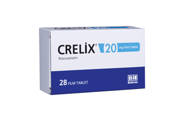 CRELIX 20 mg 28 film tablet kutu görseli