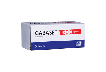 GABASET 300 mg 50 kapsül kutu görseli
