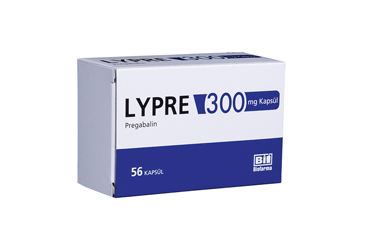 LYPRE 300 mg 56 kapsül kutu görseli