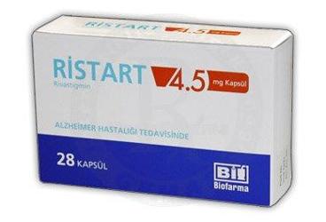 RISTART 4.5 mg 28 kapsül kutu görseli