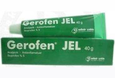 GEROFEN %5 jel 40 gr { Biofarma } kutu görseli