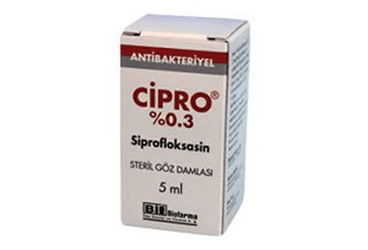 CIPRO %0.3 GOZ 5 ml damla kutu görseli