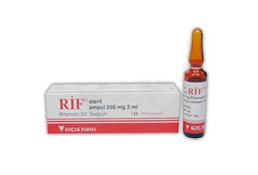 RIF 250 mg 1 ampül {8699579750021} kutu görseli