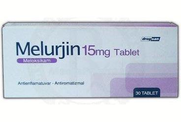 MELURJIN 15 mg 30 tablet kutu görseli