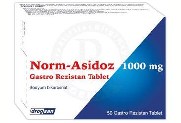 NORM-ASIDOZ 1000 mg gastro rezistan tablet kutu görseli
