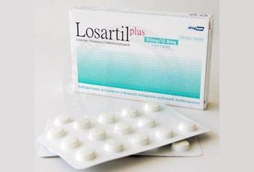 LOSARTIL PLUS 50 mg/12.5 mg 28 film tablet kutu görseli