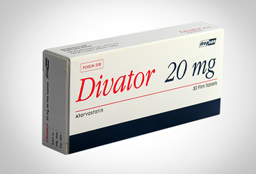DIVATOR 20 mg 90 film tablet kutu görseli