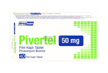 PIVERTEL 50 mg film kaplı tablet (40 tablet) kutu görseli