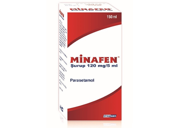 MINAFEN 120 mg 150 CC şurup kutu görseli