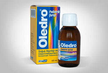 OLEDRO pediatrik 100 ml şurup kutu görseli