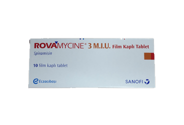 ROVAMYCINE 3 MIU 14 tablet {E.İ.P} kutu görseli