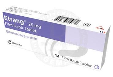 ETRANG 25 mg film kaplı tablet (14 tablet) kutu görseli