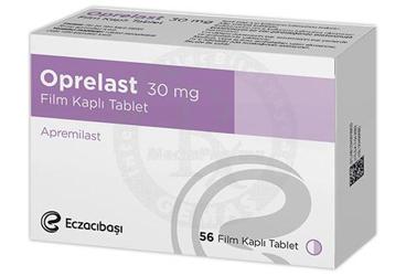 OPRELAST 30 mg film kaplı tablet (56 tablet) kutu görseli