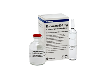 ENDOXAN 500 mg 1 flakon+eritici ampül { E.İ.P } kutu görseli