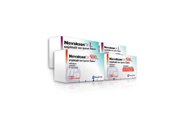 NEVAKSON 1000 mg IM enjeksiyonluk toz içeren 1 flakon kutu görseli