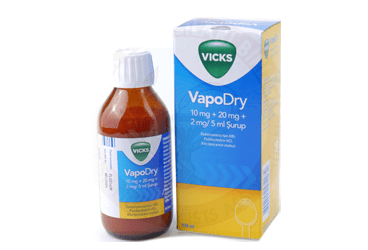 VICKS VAPODRY 120 ml ŞURUP {E.İ.P} kutu görseli
