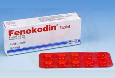 FENOKODIN 20 tablet kutu görseli