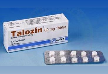 TALOZIN 80 mg 50 tablet kutu görseli