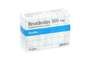 BRONKOLIN 300 retard 50 tablet kutu görseli