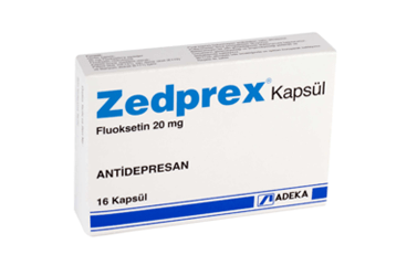 ZEDPREX 20 mg 24 kapsül kutu görseli