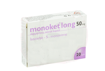 MONOKET LONG 50 mg 20 retard kapsül kutu görseli