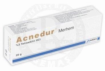 ACNEDUR 20 gr merhem kutu görseli