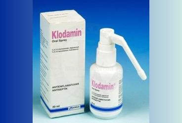 KLODAMIN oral sprey 30 ml kutu görseli