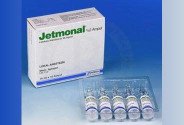 JETMONAL 20 mg 10 ml 10 ampül kutu görseli