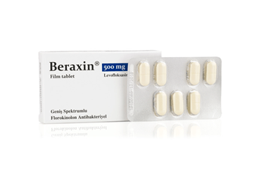 BERAXIN 500 mg 7 film tablet kutu görseli