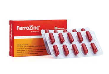 FERROZINC 20 kapsül kutu görseli