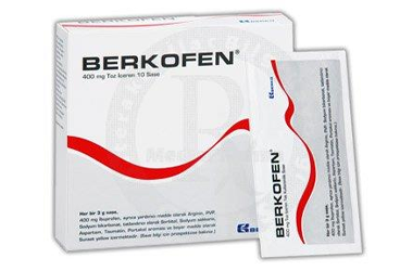 BERKOFEN 400 mg toz içeren 50 saşe kutu görseli