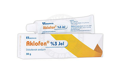 AKLOFEN %3 jel (30 gr) kutu görseli