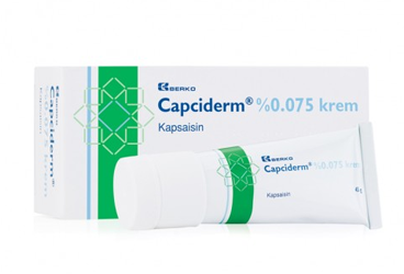 CAPCIDERM %0.075 45 G krem kutu görseli
