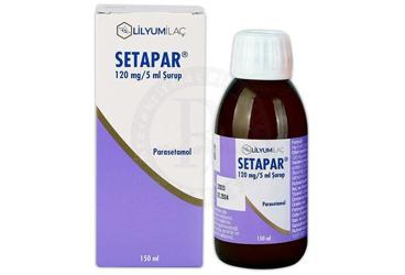 BERKO-SETAMOL 120 mg 150 ml şurup kutu görseli