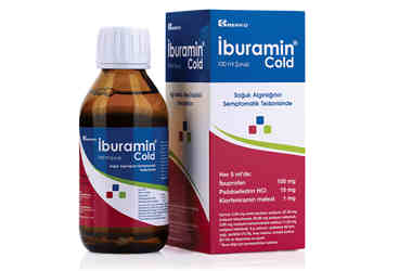 IBURAMIN COLD 100 ml şurup kutu görseli