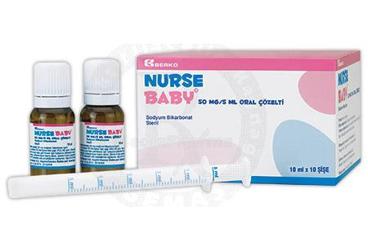 NURSE BABY 50 mg/5 ml oral çözelti kutu görseli