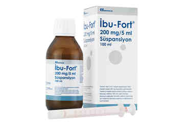 IBU-FORT 200 mg/5 ml 100 ml süspansiyon kutu görseli