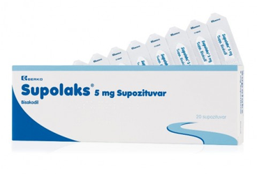 SUPOLAKS 5 mg suppozituar ( 10 adet) kutu görseli