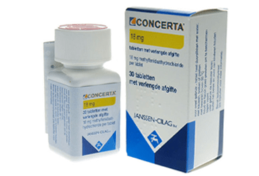 CONCERTA 18 mg 30 kont. salım tableti kutu görseli