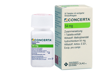CONCERTA 54 mg 30 kont. salım tableti kutu görseli