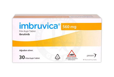 IMBRUVICA 560 mg mg film kaplı tablet (30 adet) kutu görseli