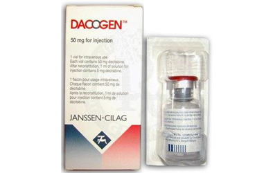 DACOGEN 50 mg enj. sol. için toz 10 ml 1 flakon kutu görseli